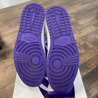 Purple Metallic Jordan 1 High (W) (USED)