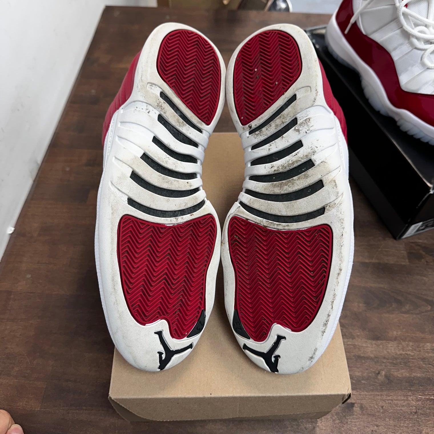 Gym Red Jordan 12 (USED, No Box)