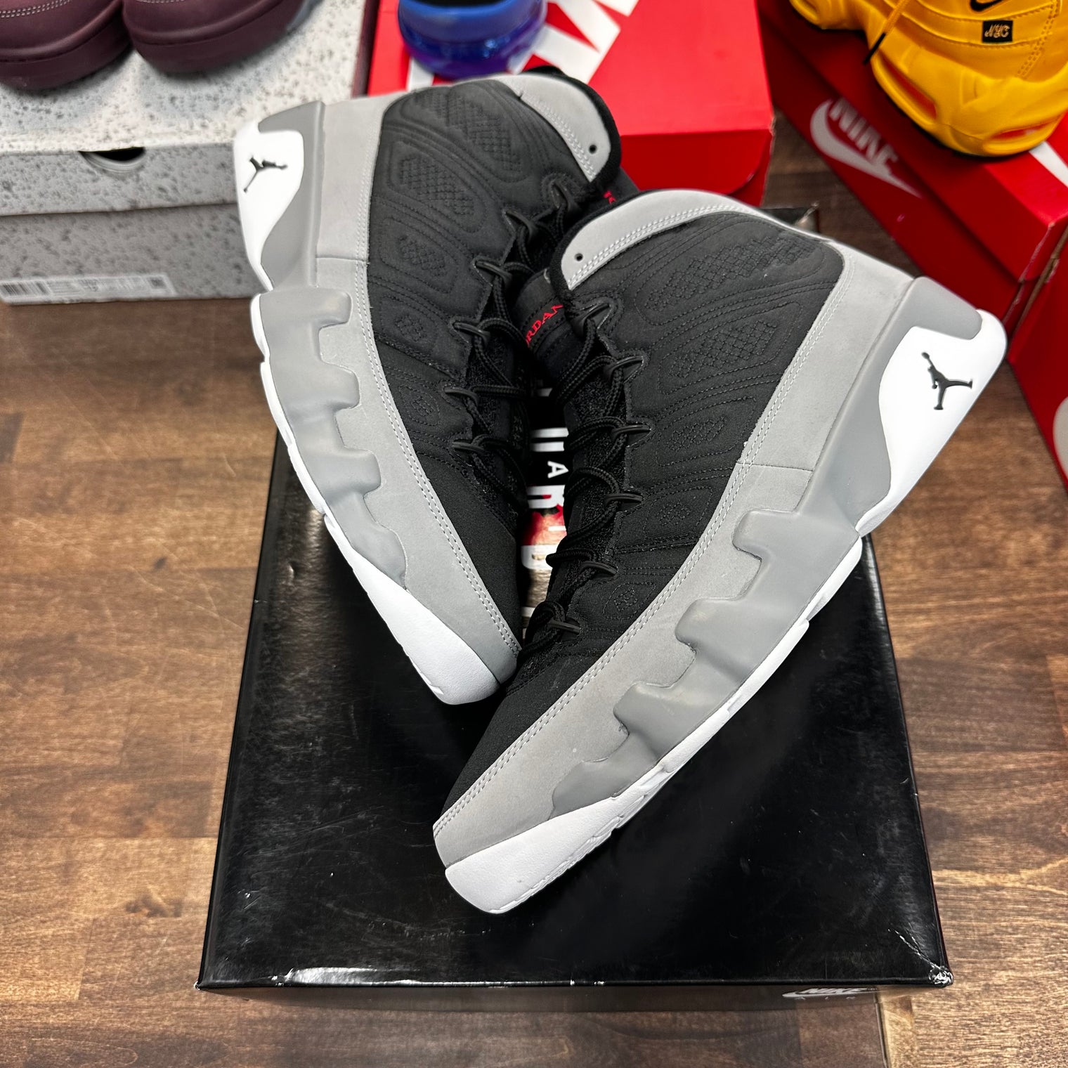 Particle Grey Jordan 9 (Lightly Worn)