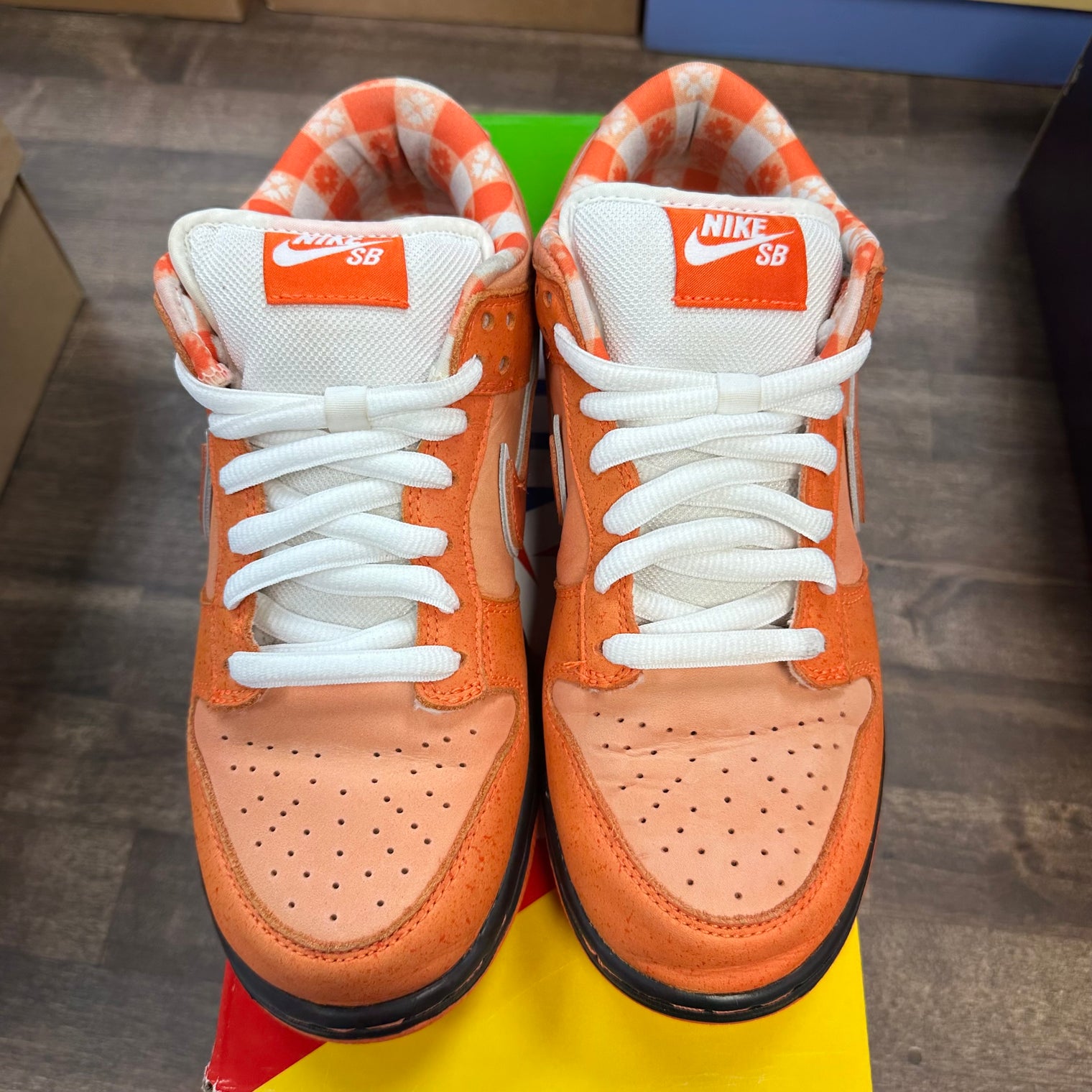 Concepts Orange Lobster SB Dunk Low (USED)