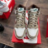 Nike Dunk High Light Chocolate (Men's) (US 8) (Lightly Worn) Size 8 (Pre-Owned) - Image 2