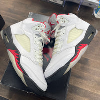 Fire Red Jordan 5 (USED)