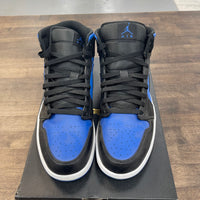 Black Royal Blue Jordan 1 Mid (USED)