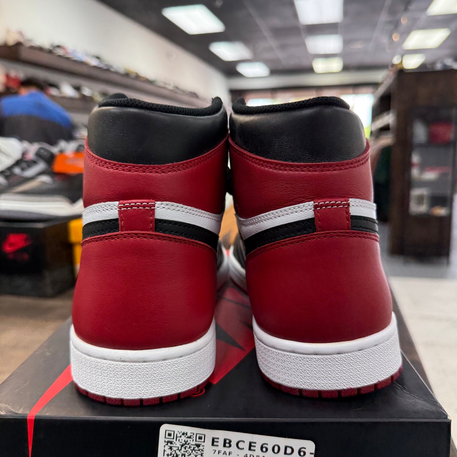 Black Toe Jordan 1 High (2016) (Lightly Worn)