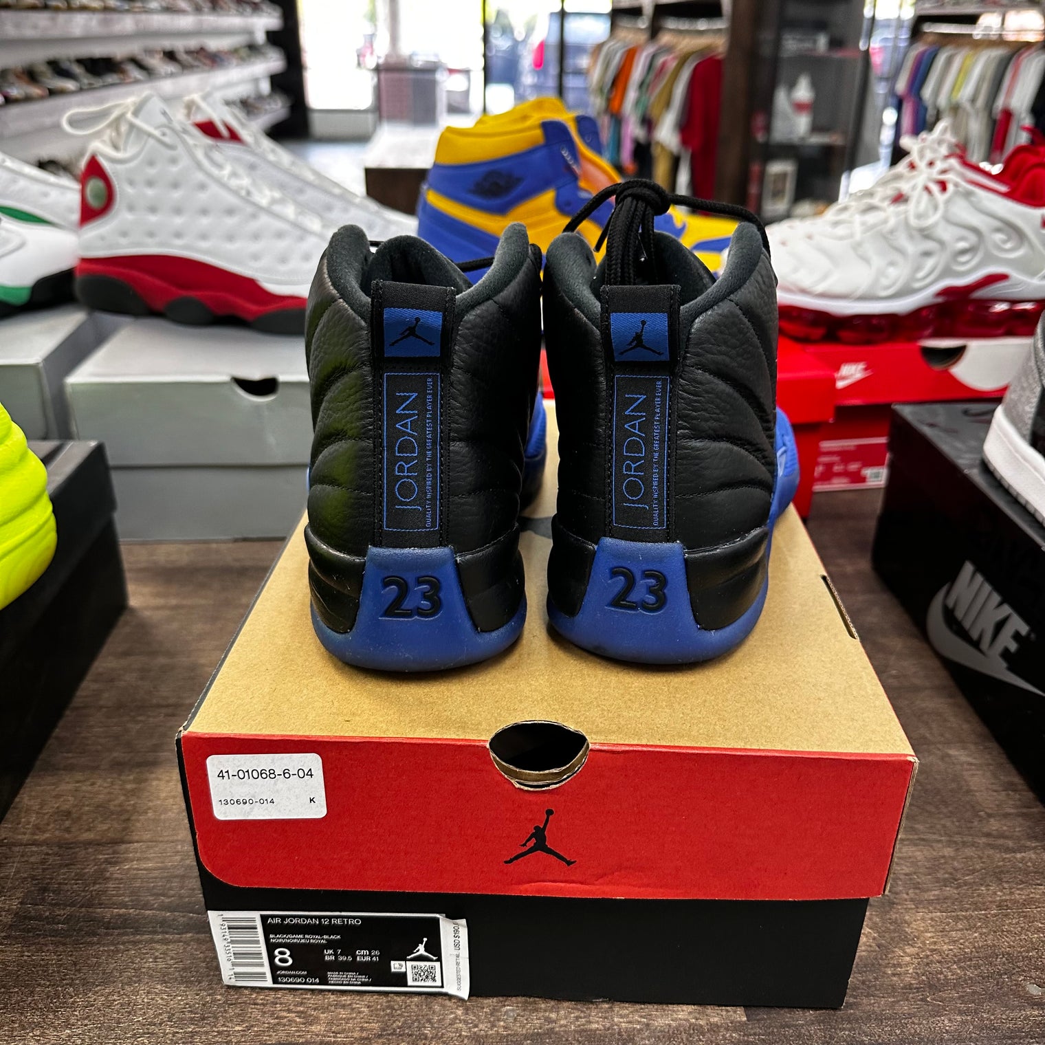 Black Game Royal Jordan 12 (USED)