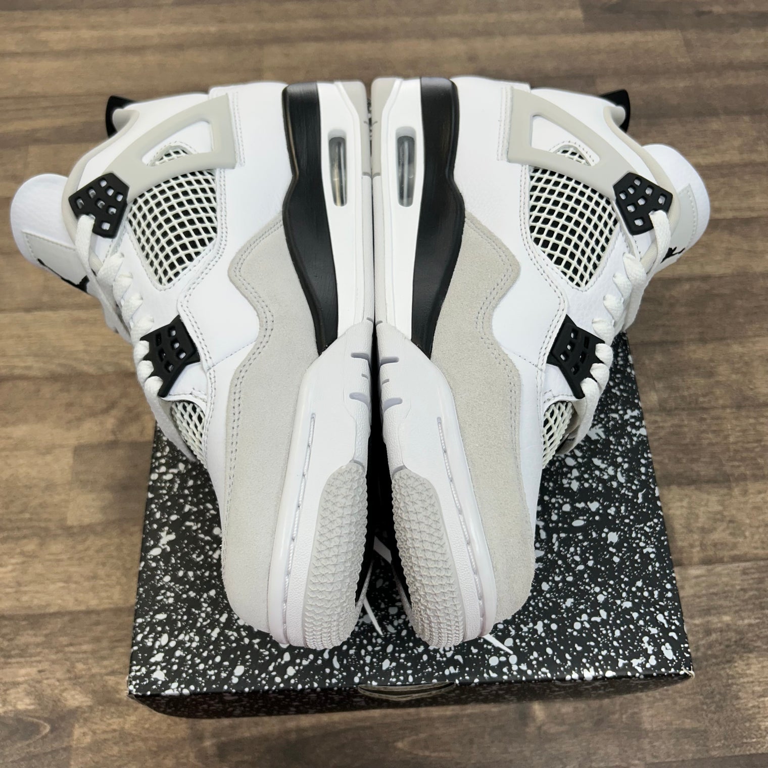 Military Black Jordan 4 Retro (Lightly Worn)
