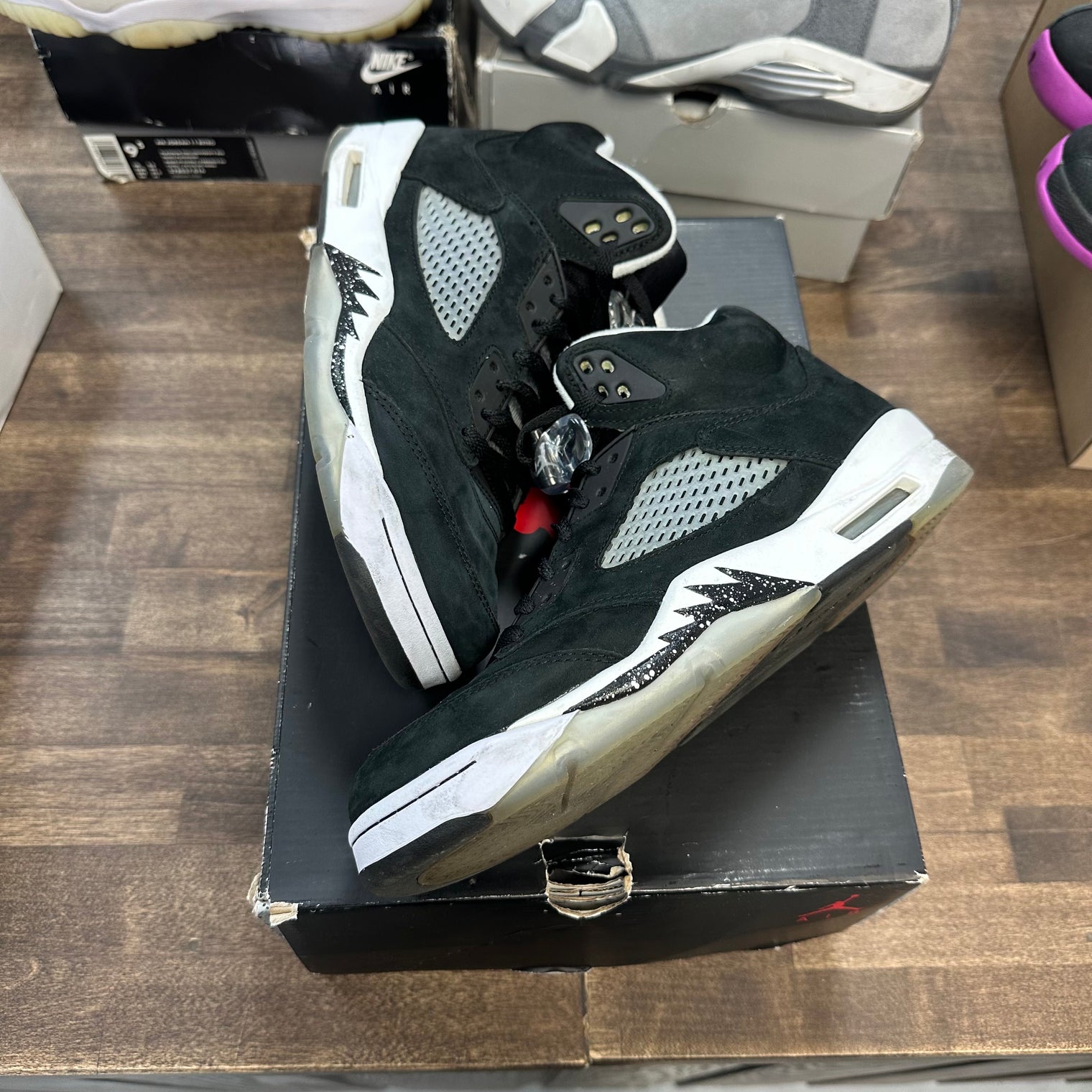 Oreo Jordan 5 2013 (USED, Replacement Box)