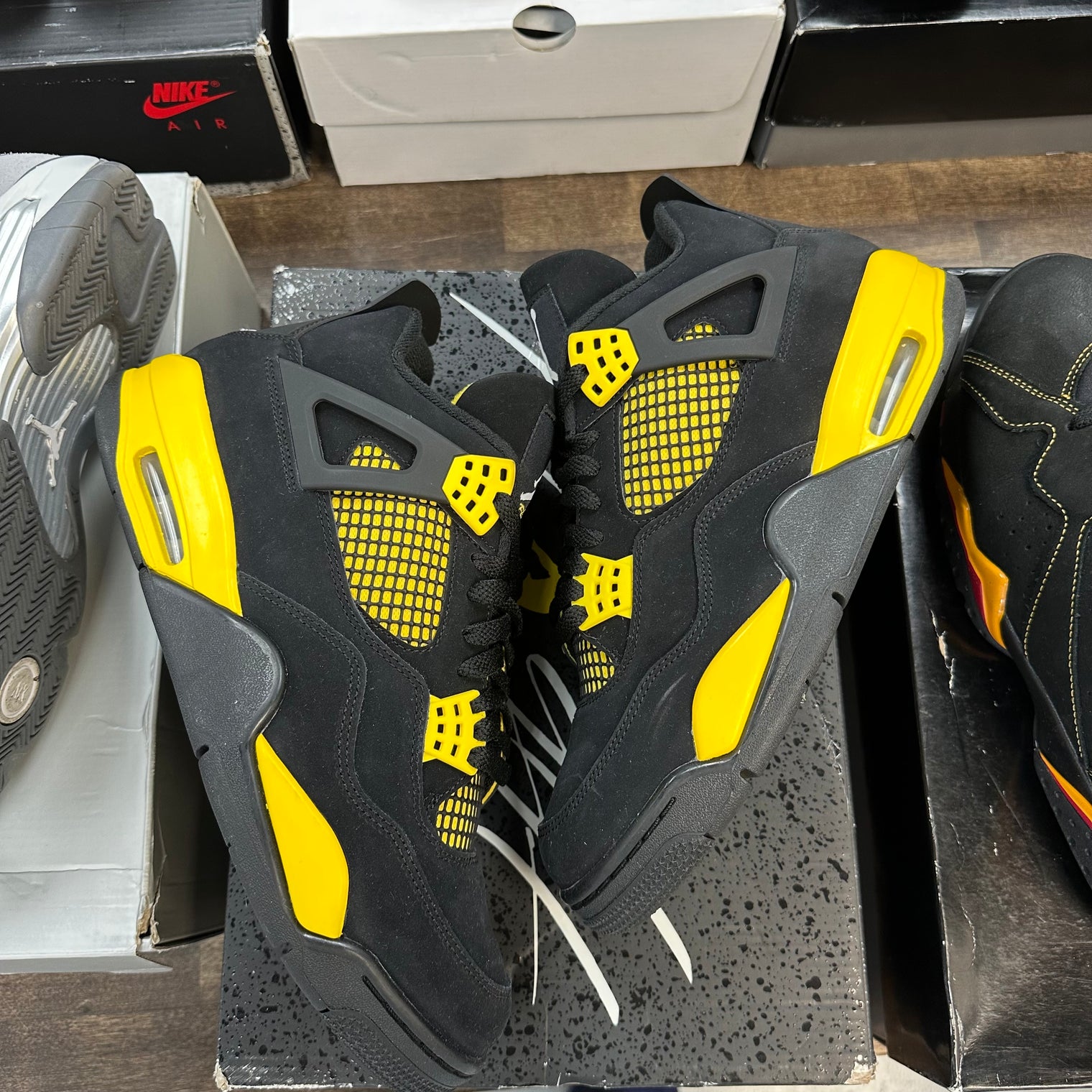Yellow Thunder Jordan 4 Retro (USED)