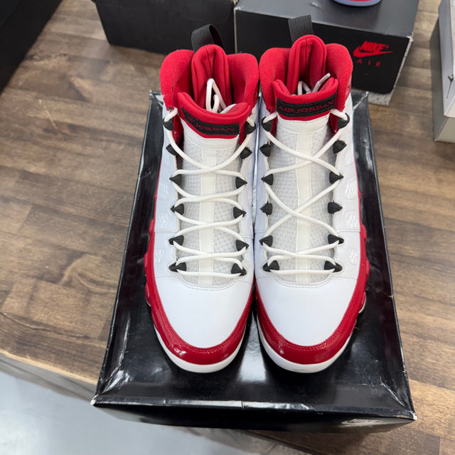 White Gym Red Jordan 9 Retro (USED)