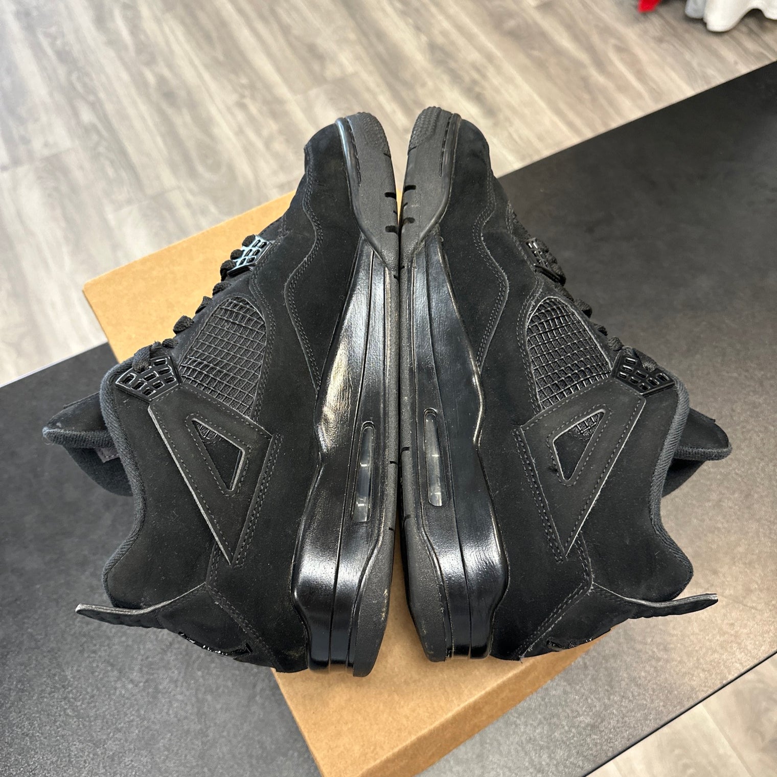 Jordan 4 Black Cat (USED;NO BOX)