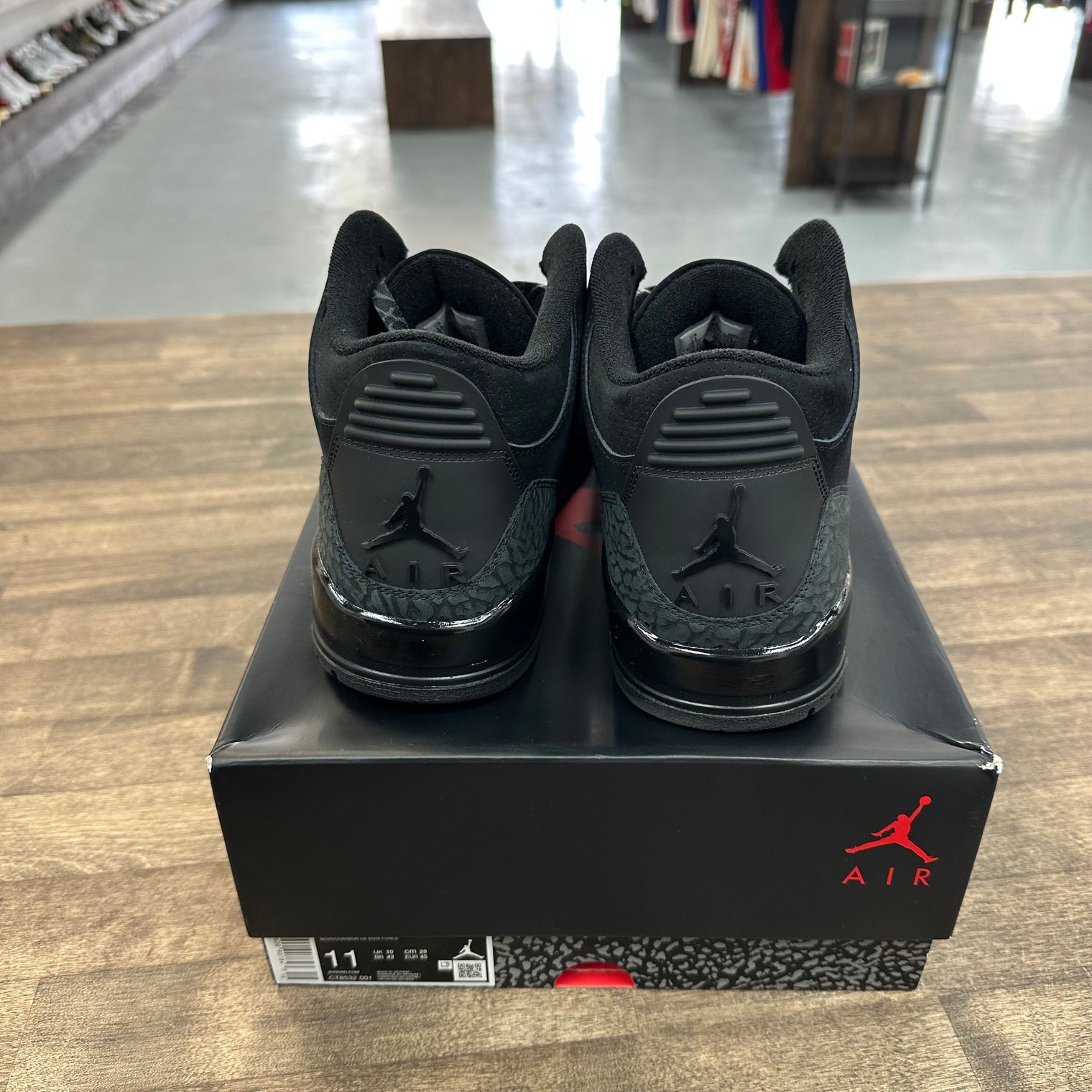 Black Cat Jordan 3 Retro (USED)