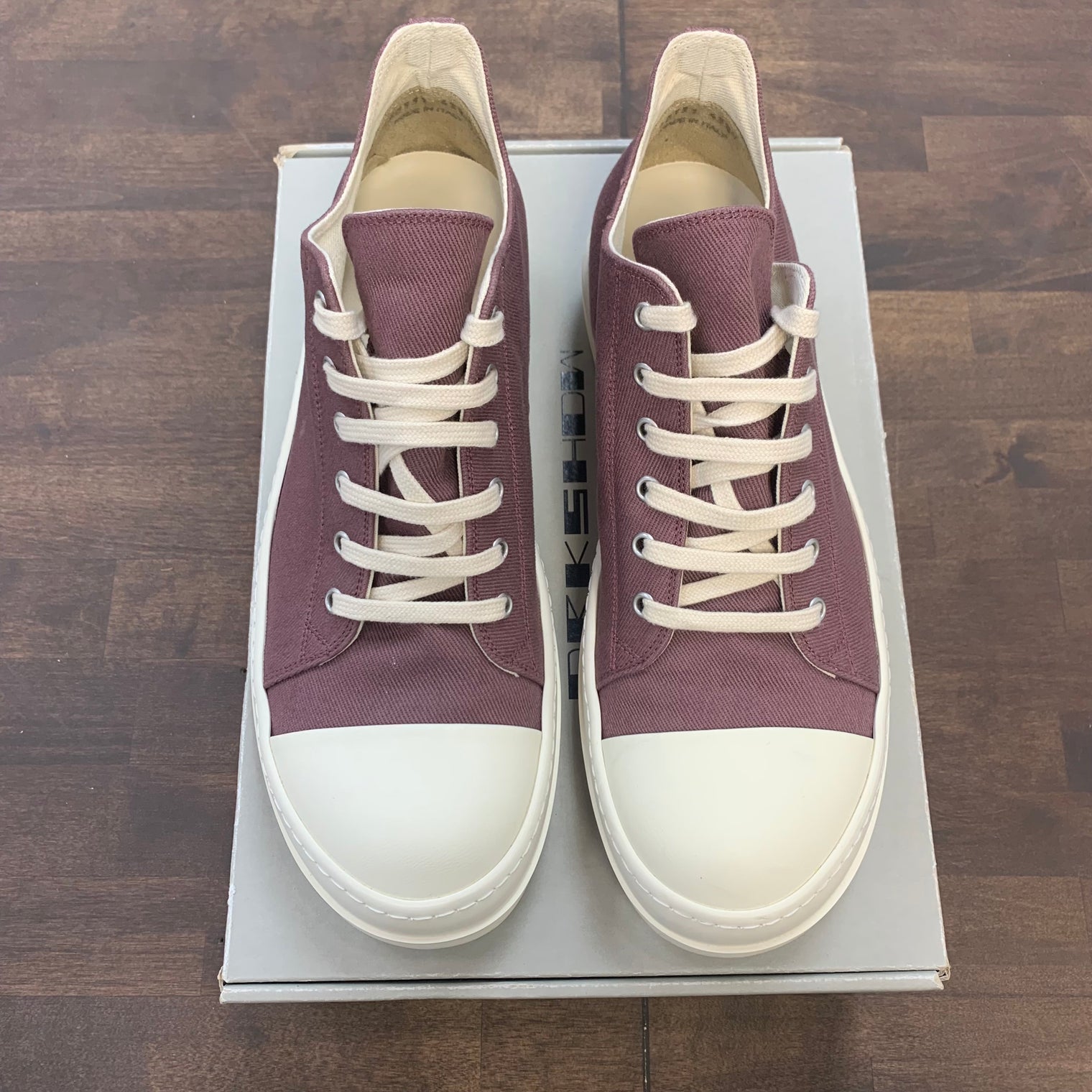 Rick Owens DRKSHDW Maroon Mauve Milk (USED)