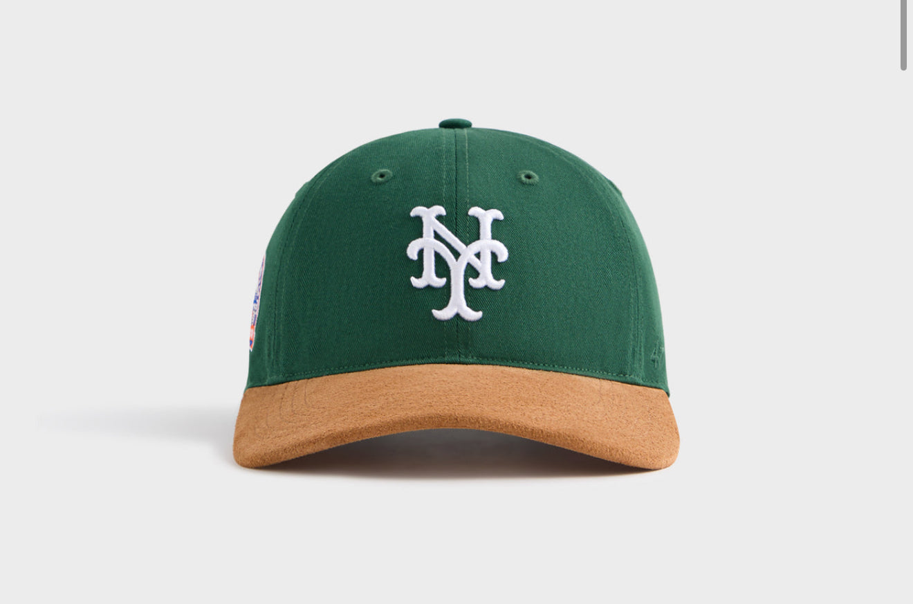 Kith 47 The New York Mets Twill Cap Suede Brim