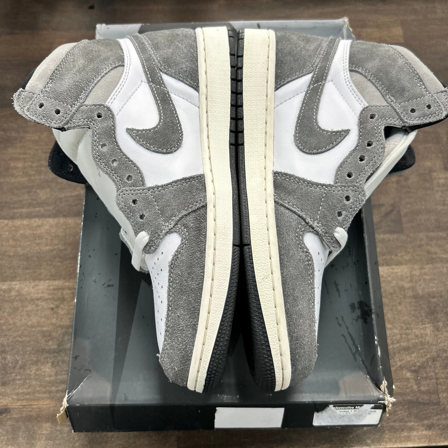 Washed Black Jordan 1 High (USED)