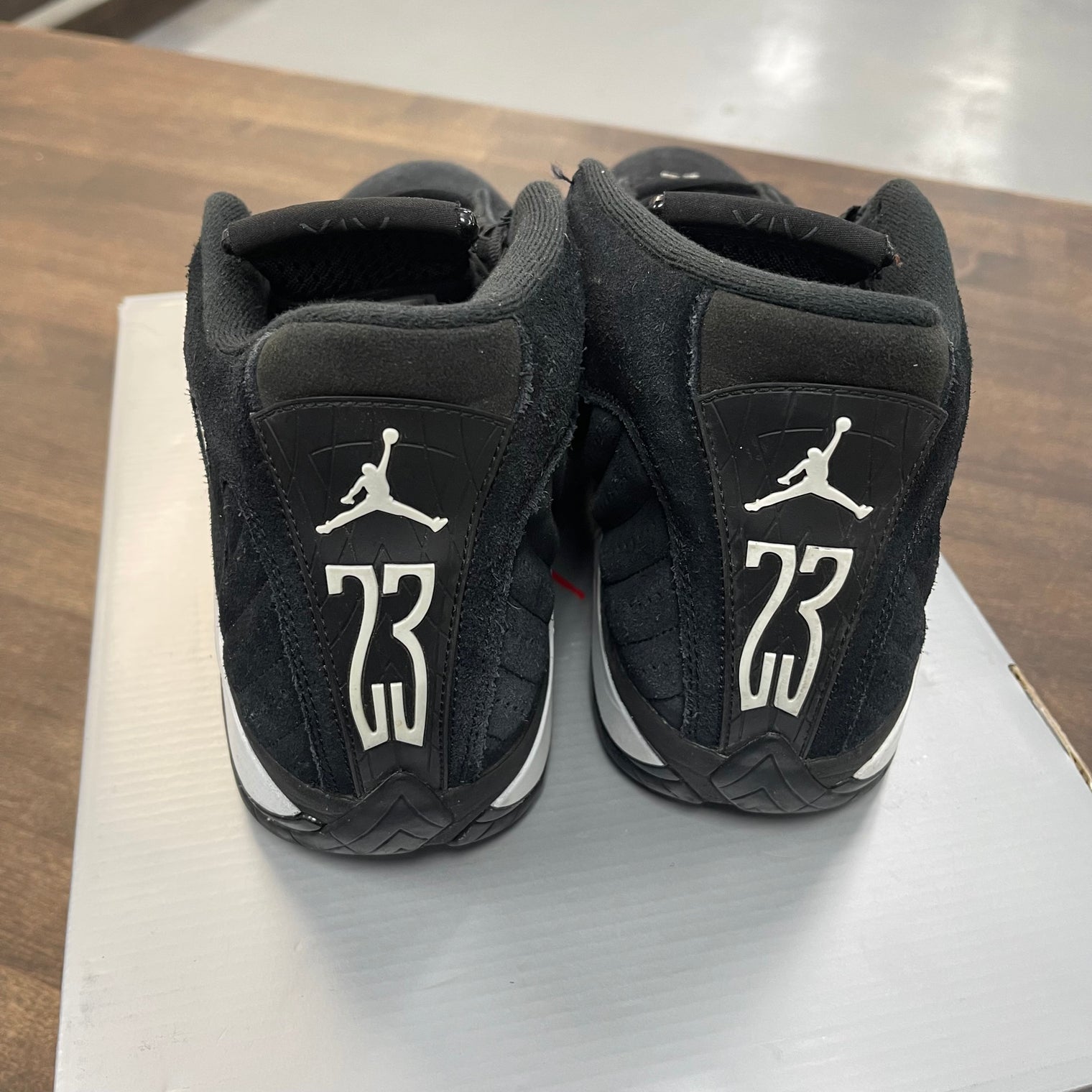 Black White Jordan 14 (USED)
