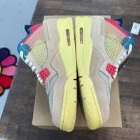 Guava Union Jordan 4 Retro (USED, No Box)