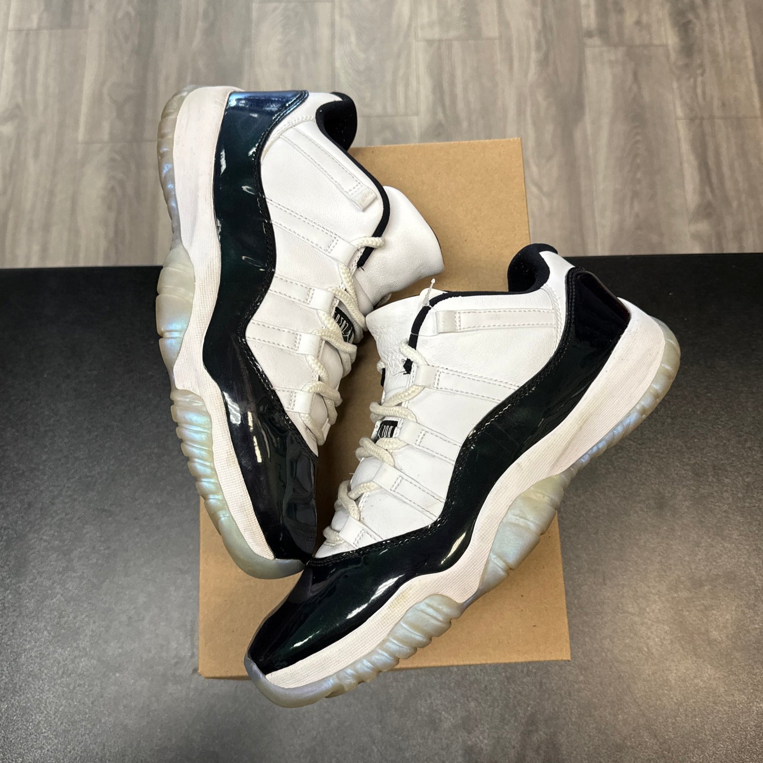 Iridescent Jordan 11 Low (USED, No Box)