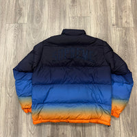 Gradient Puffer Jacket Supreme Navy (USED)