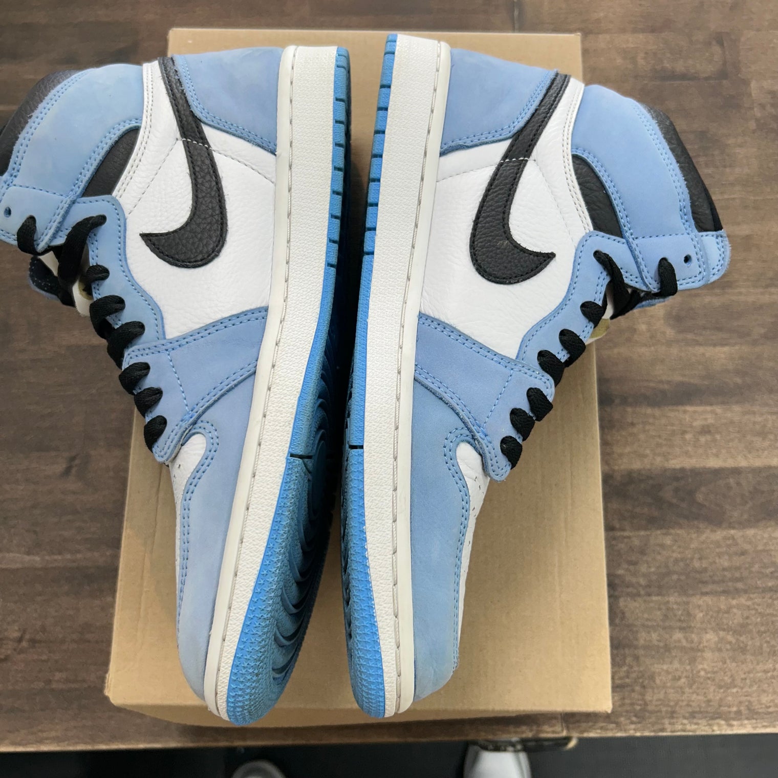 University Blue Jordan 1 High (USED,No Box)