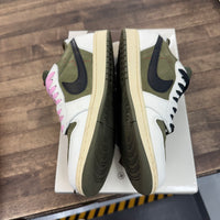 Medium Olive Travis Scott Jordan 1 Low OG (USED)