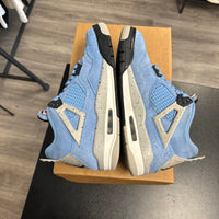University Blue Jordan 4 (GS) (USED;NO BOX)