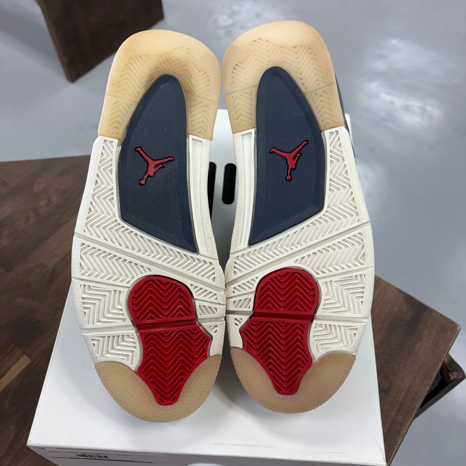 Sashiko Jordan 4 Retro (Lightly Worn, No Box)