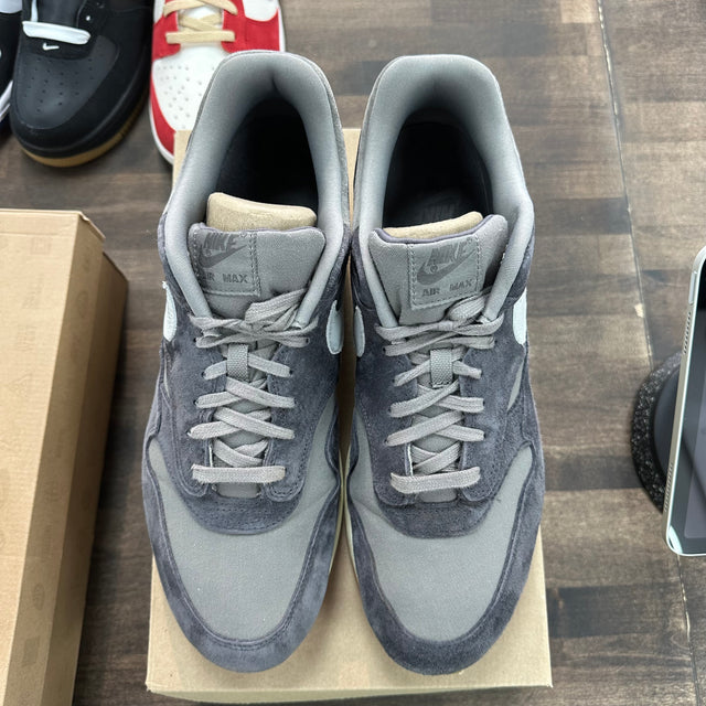 Crepe Soft Grey Nike Air Max 1 (USED, No Box)