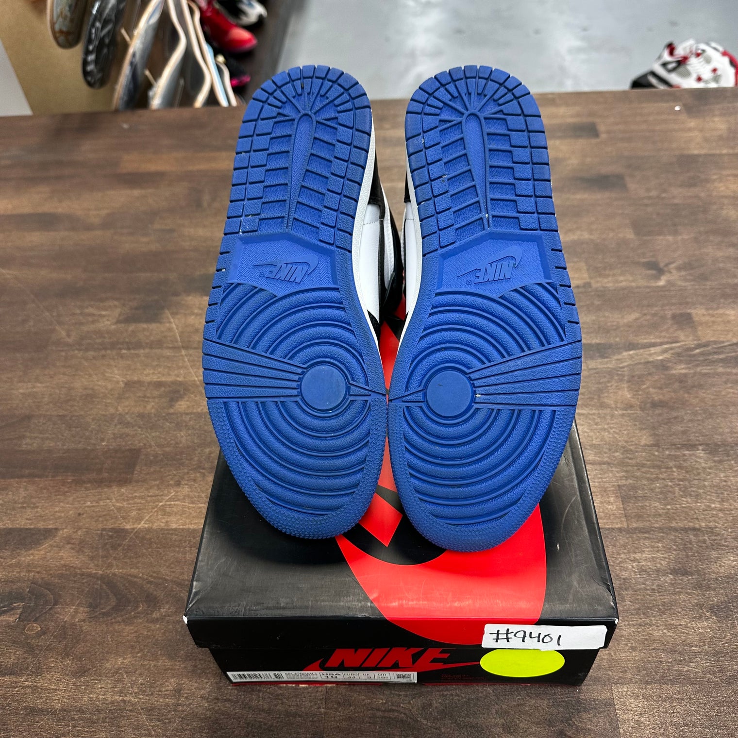 Royal Toe Jordan 1 High (USED)