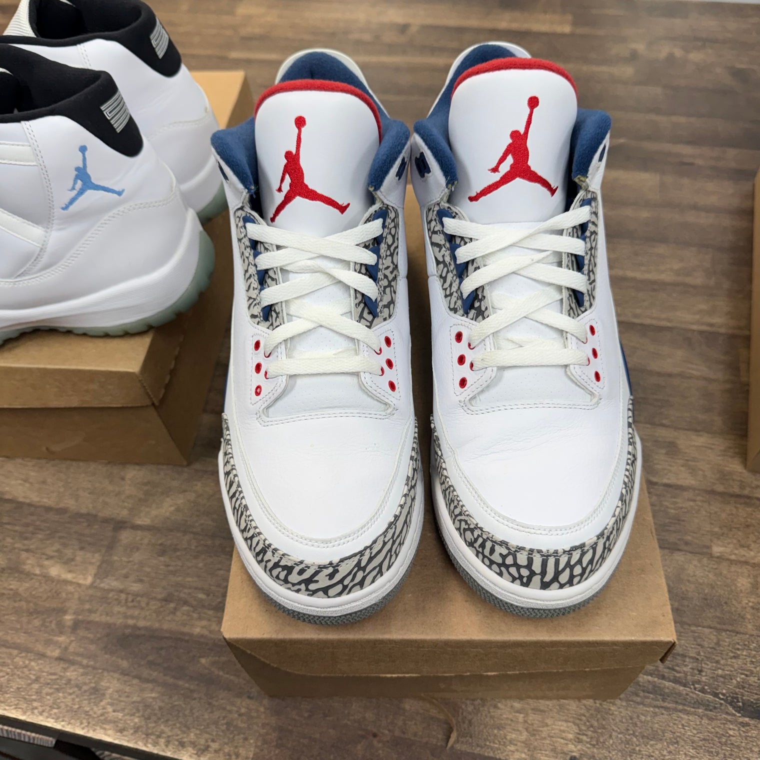 True Blue Jordan 3 Retro (2016) (USED, No Box)