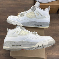 White Oreo Jordan 4 (USED, No Box)
