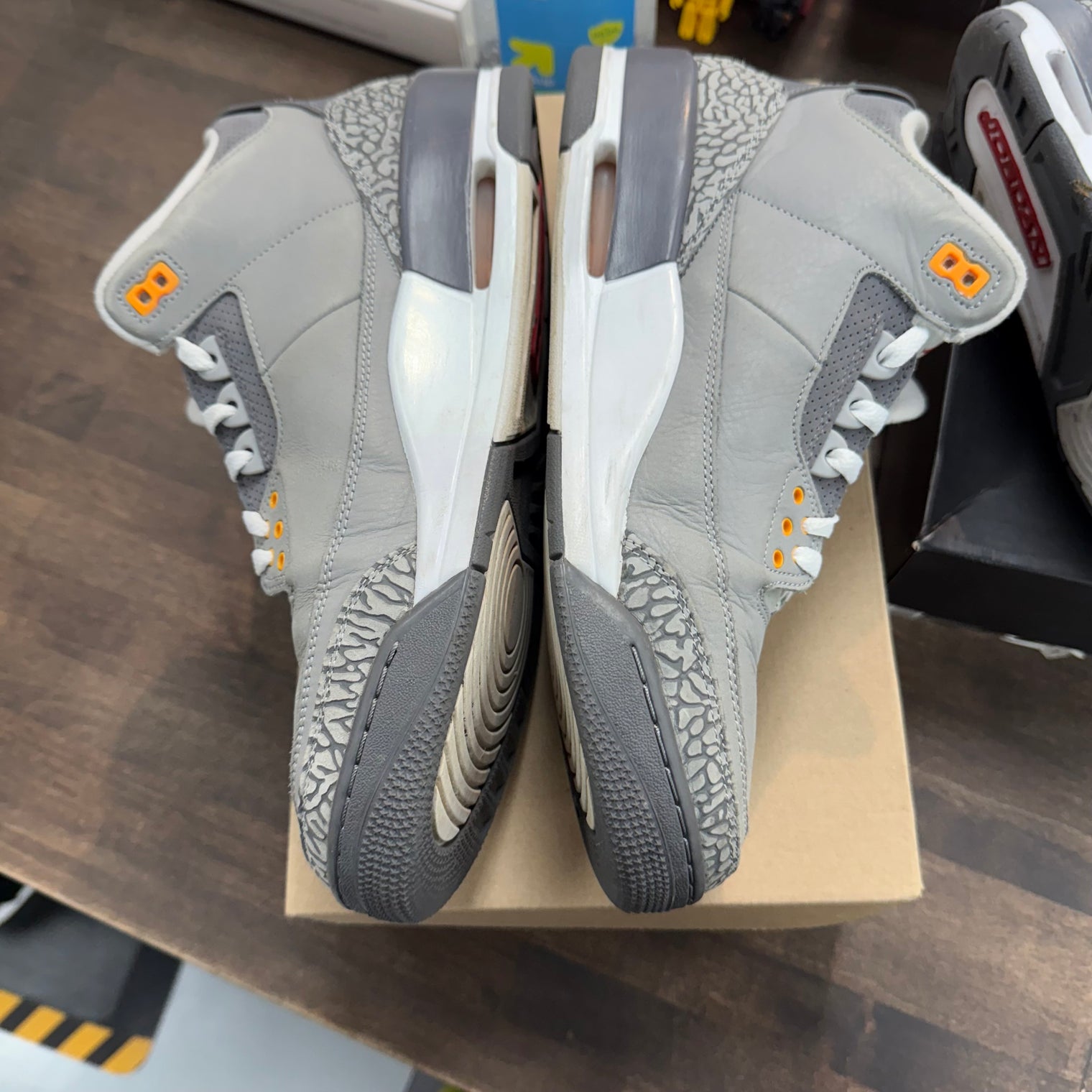Cool Grey Jordan 3 (USED, No Box)