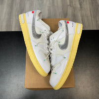 Off-White Nike Dunk Low Lot 1 of 50 (USED;No Box)