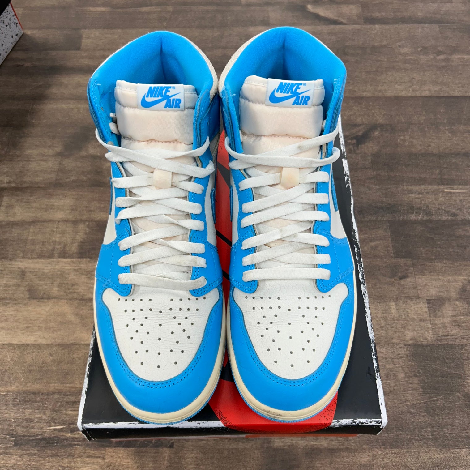 UNC Reimagined Jordan 1 High (USED)