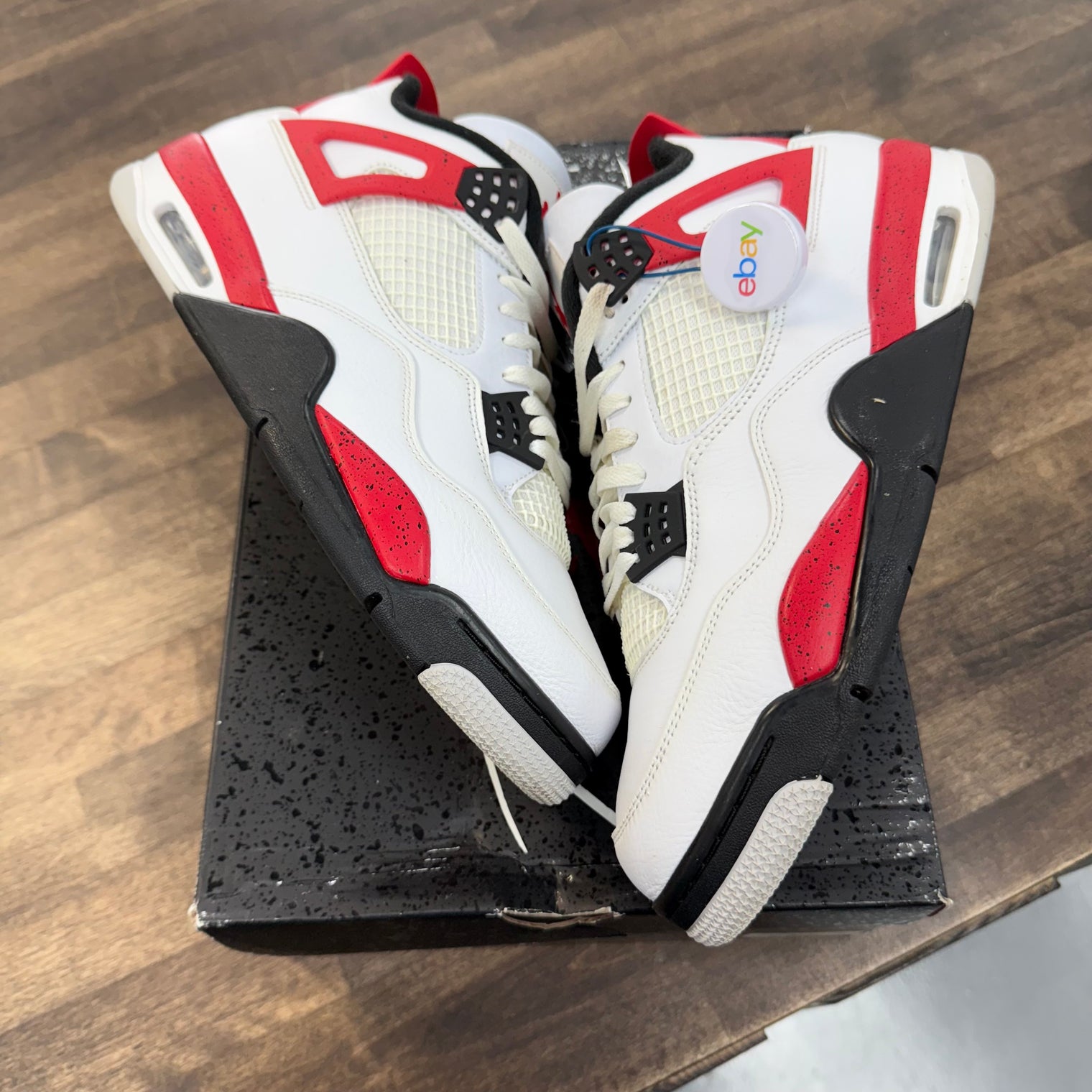 Red Cement Jordan 4 (USED)