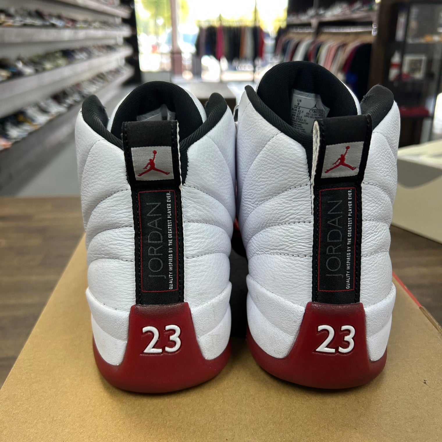 Cherry Jordan 12 Retro (USED)