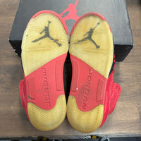 Red Suede Jordan 5 (Used,No Box)