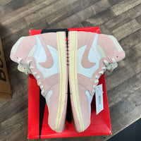 Washed Pink Jordan 1 High (W) (USED)