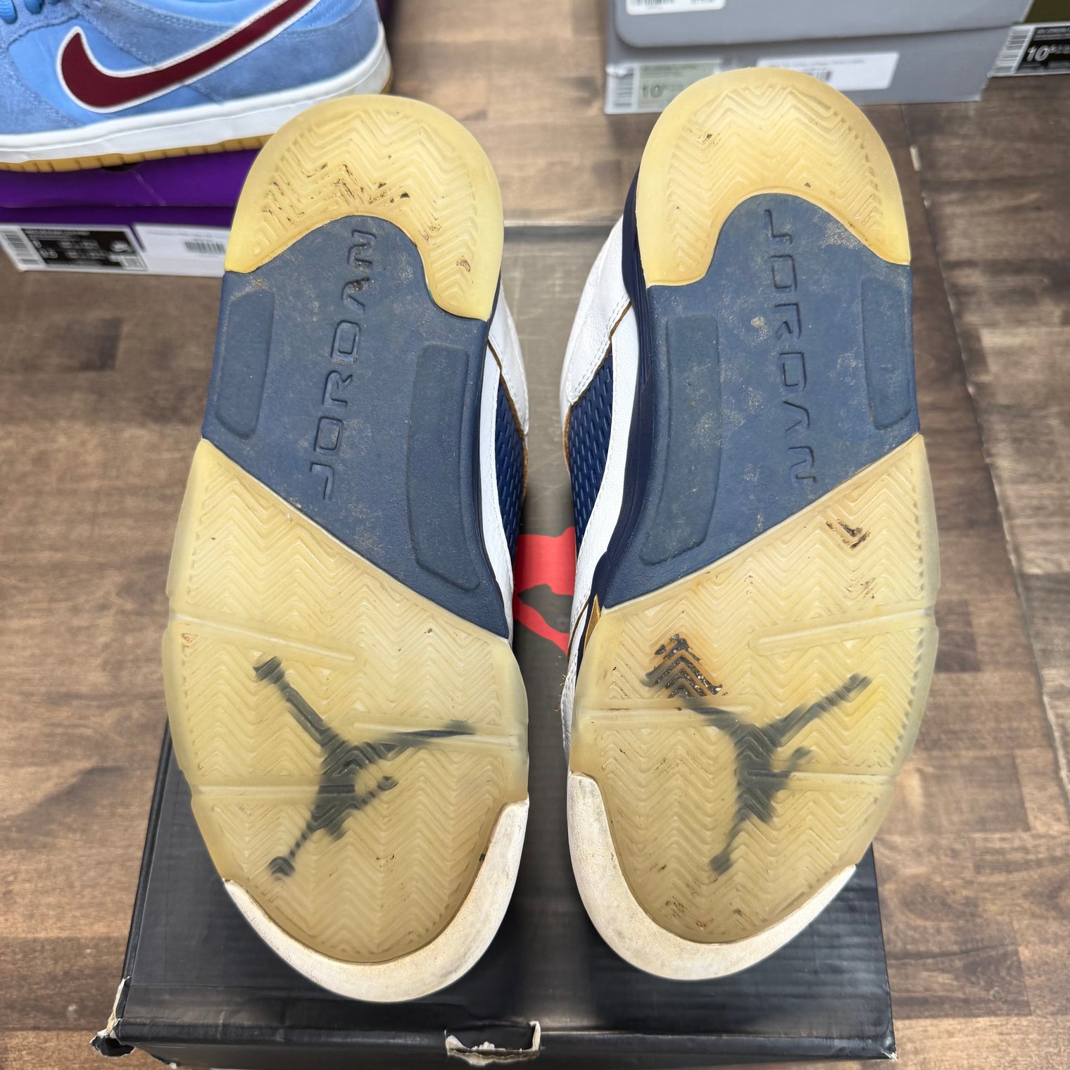 Dunk From Above Jordan 5 Retro Low (USED, Replacement Box)