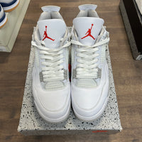 White Oreo Jordan 4 Retro (USED, Replacement Box)