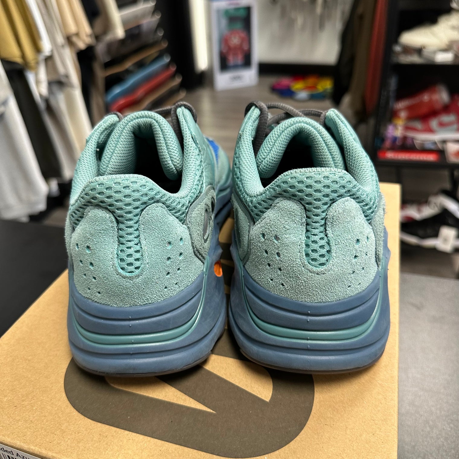 Faded Azure Yeezy 700 (USED)