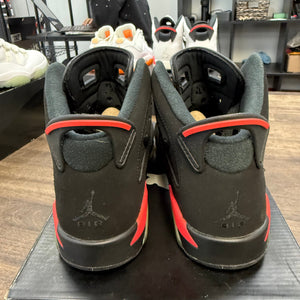 Jordan Black Infrared Jordan 6 Retro (GS) (2014) (USED) Size 4.5Y (Pre-Owned) - Image 4