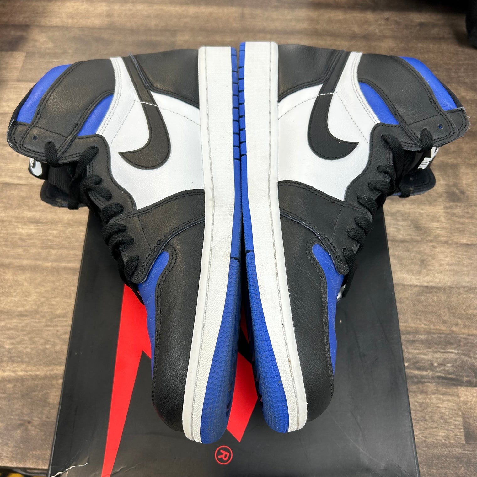Royal Toe Jordan 1 High (USED, Replacement Box)