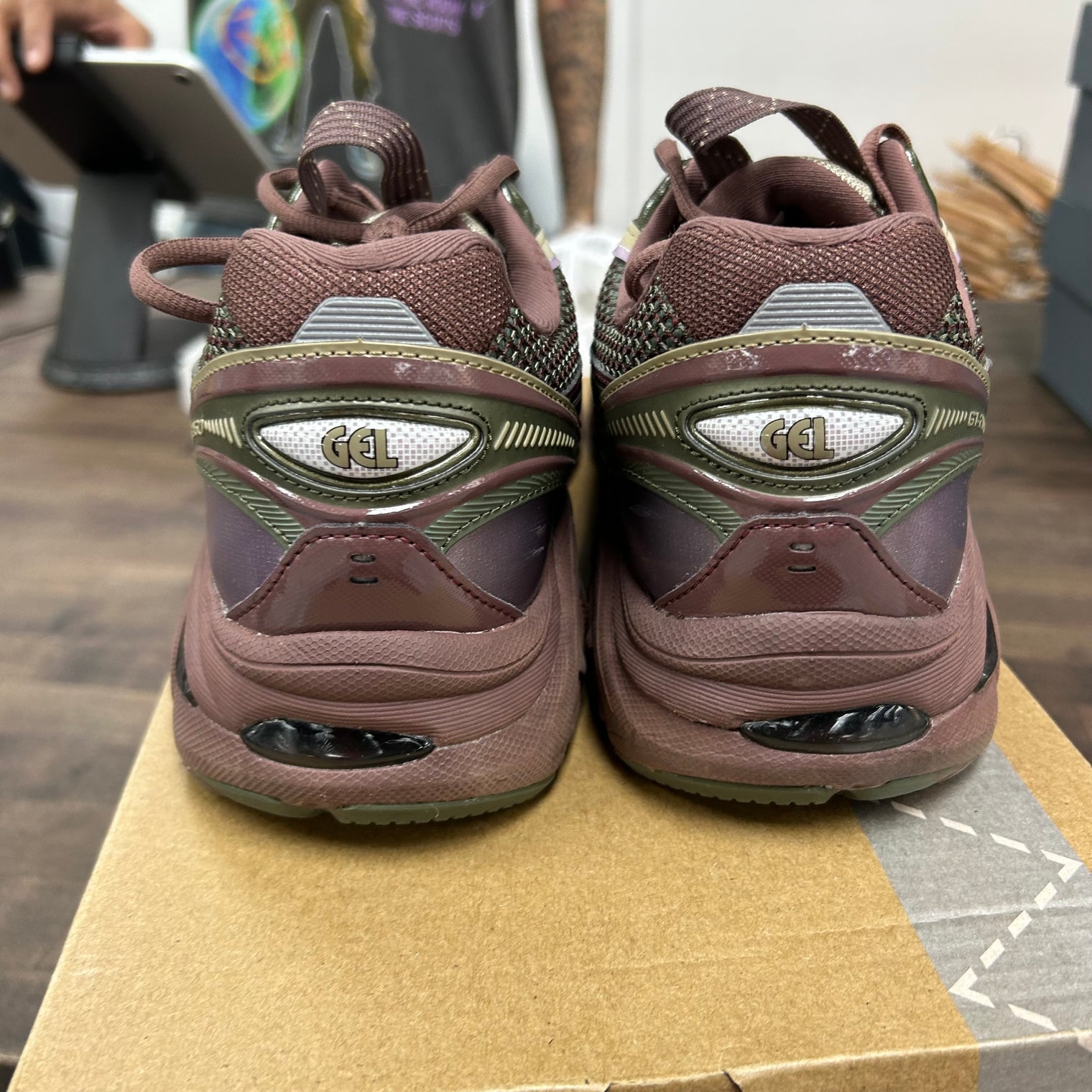 Kiko Kostadinov Mantle Green Grape ASICS UB6 GT-2160 (USED)