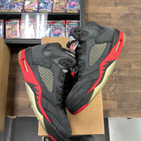 Satin Bred Jordan 5 Retro (USED, No Box)
