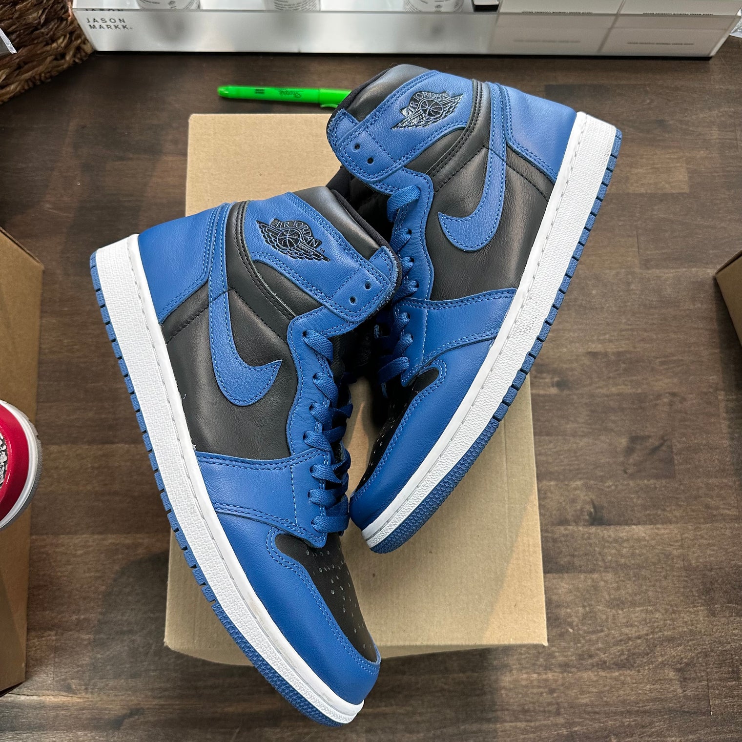 Marina Blue Jordan 1 High Retro (USED, No Box)