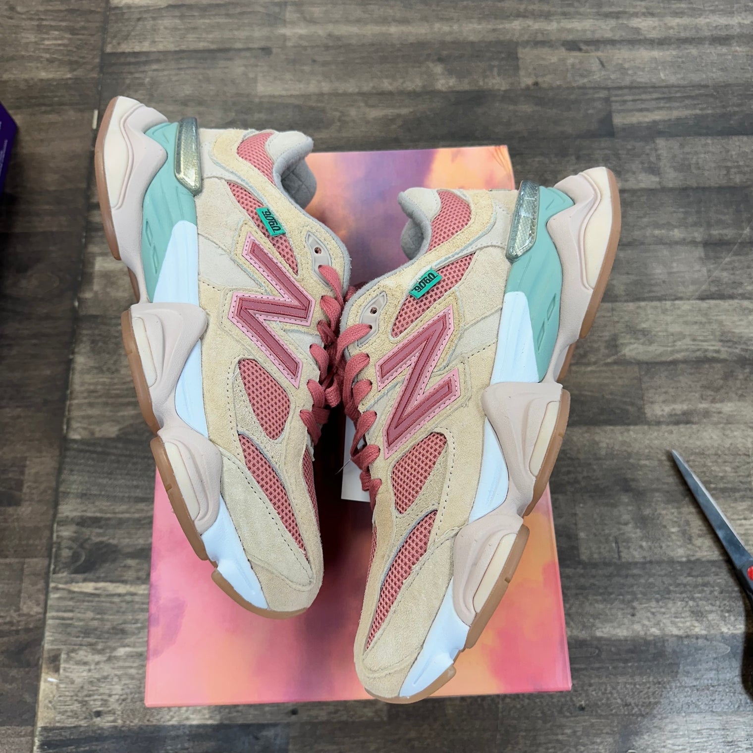 Joe Freshgoods Inside Voices Penny Cookie Pink New Balance 9060 (USED)