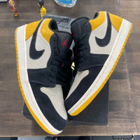 Sail University Gold Black Jordan 1 Low (USED)
