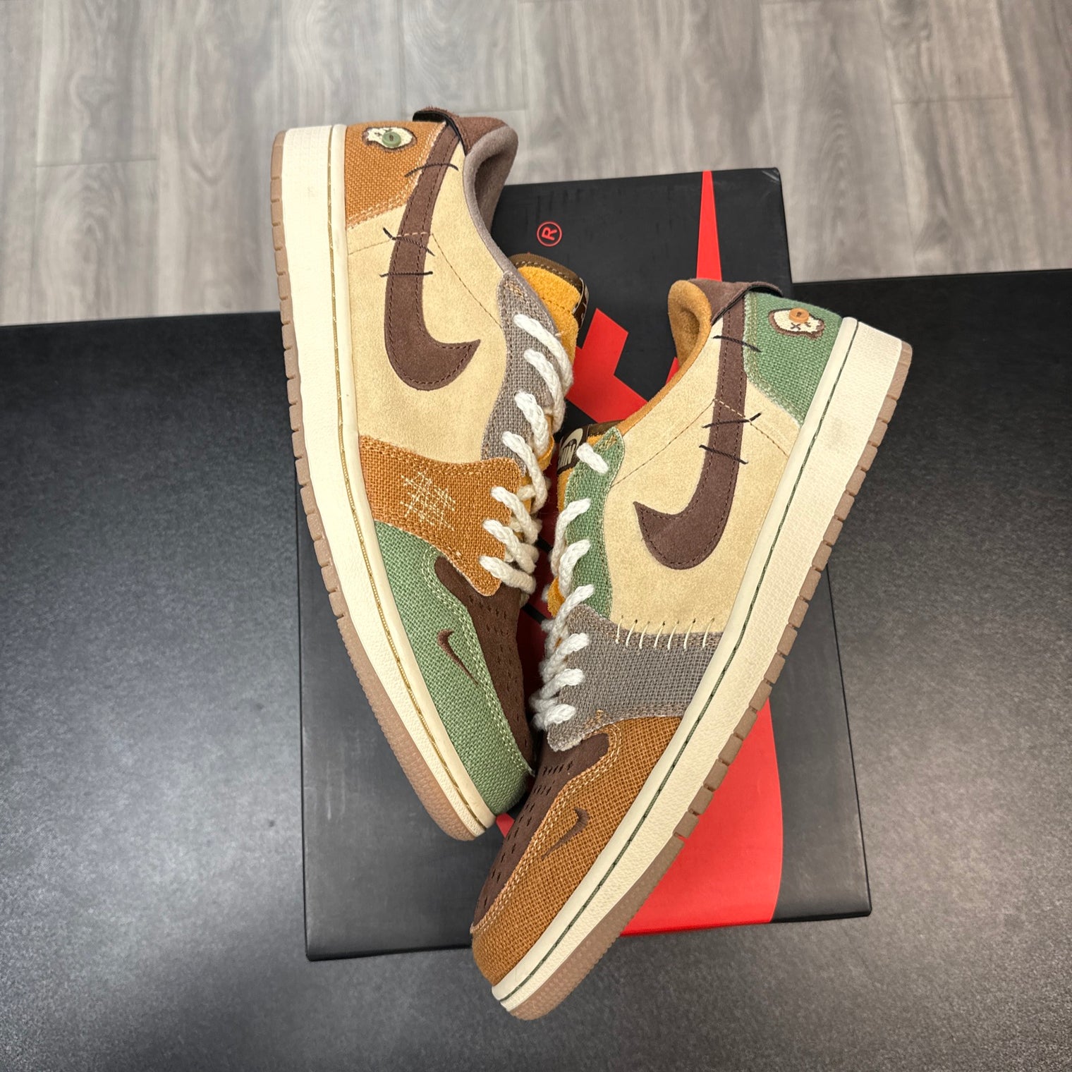 Zion Williamson Voodoo Jordan 1 Low OG (Lightly Worn)