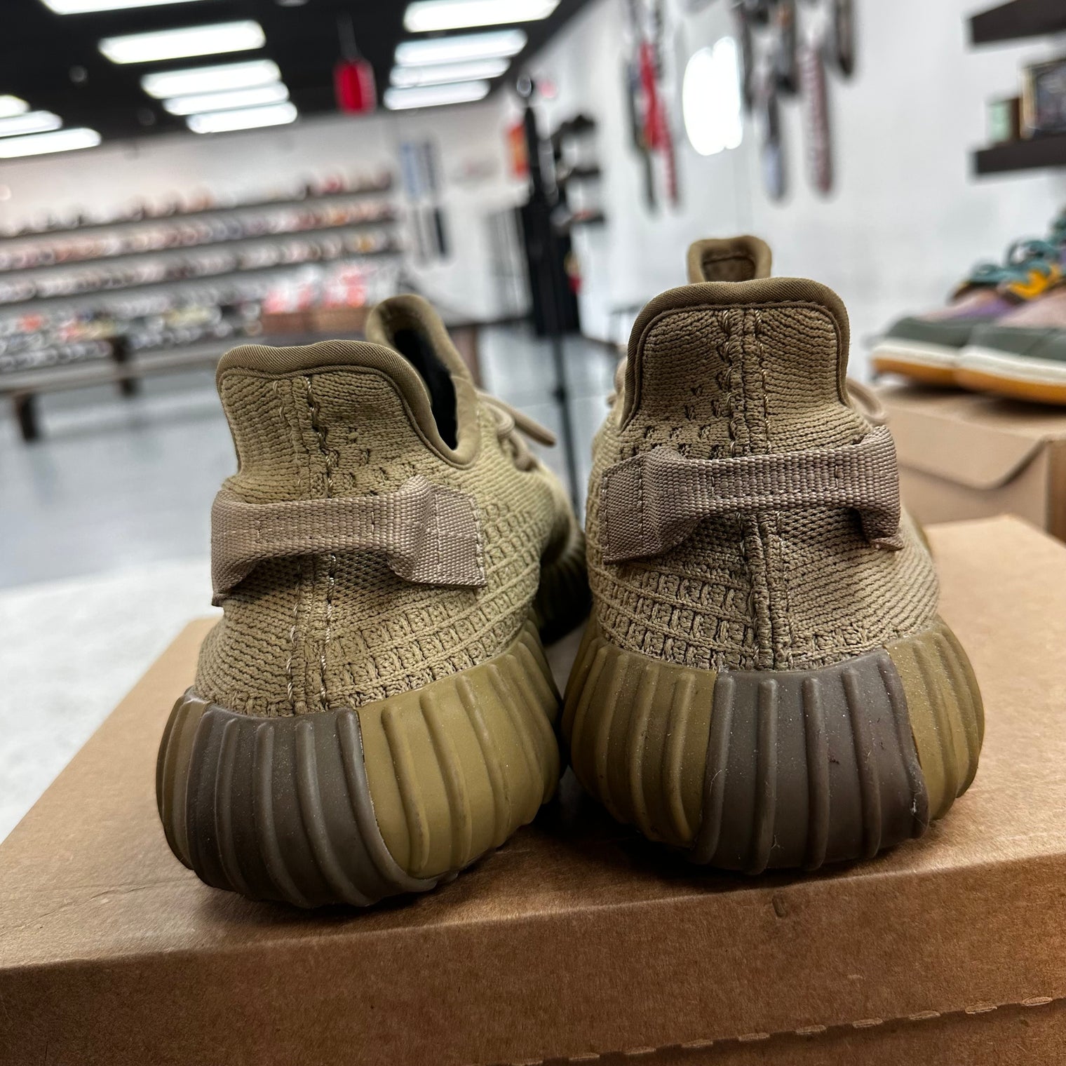 Earth Yeezy 350 (USED, No Box)