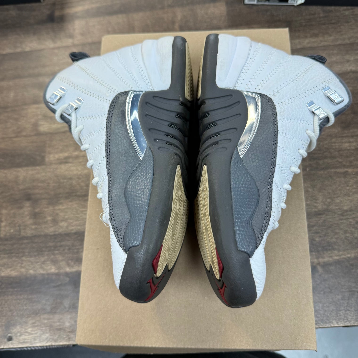 Dark Grey Jordan 12 (GS) (USED, No Box)